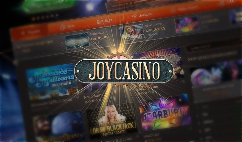Джойказино  joycasino.com - как играть на деньги?